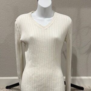 Tommy Hilfiger Off-White Knit Top